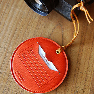 Thẻ Hành Lý Logo Debossed Tùy Chỉnh Thẻ Treo Túi Hành Lý Du Lịch Thẻ Vali Tròn Bán Sỉ - Product Image 3