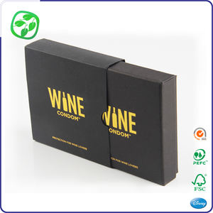 Diapositiva abierta <span class=keywords><strong>caja</strong></span> <span class=keywords><strong>de</strong></span> regalo negro abridor <span class=keywords><strong>de</strong></span> vino <span class=keywords><strong>de</strong></span> embalaje - Product Image 5