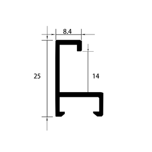 Marco de fotos de aluminio para decoración moderna, personalizado, <span class=keywords><strong>grande</strong></span>, A3, A4, venta al por mayor - Product Image 2