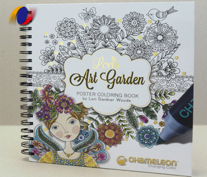 Vendita calda Per Adulti di Arte Giardino Poster Bambini di Disegno Pittura Libro Da Colorare - Product Image 1