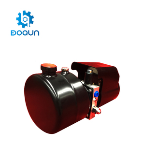 Boqun — réservoir en plastique 2.5 quad, capacité 24V, cc, pompe hydraulique à simple action, pour remorque à benne, levage de voiture - Product Image 2