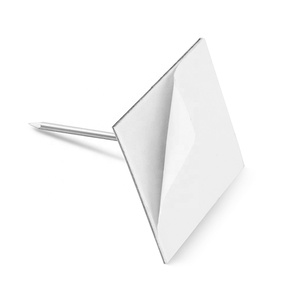 Galvanized Steel Self <strong>Adhesive</strong> Insulation <strong>Pins</strong> Stuck up Hangers With 50X50mm Base - Product Image 3