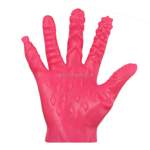 <span class=keywords><strong>Guante</strong></span> de Masaje y Masturbación de PVC con Diferentes Diseños y Estilos para Coquetear - Product Image 3