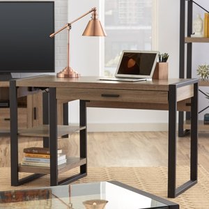 Escritorio de madera moderno para ordenador mesa de estudio adecuada para <span class=keywords><strong>estudiar</strong></span> y trabajar en el dormitorio o sala de estar DX-BC11 - Product Image 2