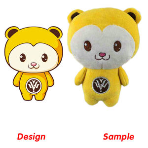 > Adultos personalizado juguetes de peluche y felpa MUÑECA/ - Product Image 3