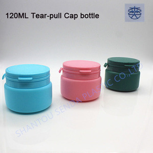 無料サンプル120mlプラスチックボトルカスタムロゴスクリーン印刷多様な色淘宝網ボトル供給 - Product Image 2