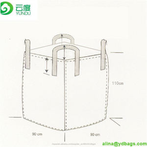 100% nuevo material bolsa de arena demention 60*60*80 cm Capacidad 600 kg - Product Image 4