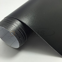 Auto-Innenraum Leder-Optik Vinyl-Aufkleber mit Luftkanälen Autoaufkleber Armaturenbrett Türgriff Sitzbezug Verschleißschutz-Schutzfolie
