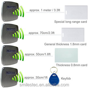 Считыватель карт <span class=keywords><strong>RFID</strong></span> средней дальности для контроля доступа Wiegand для парковочных шлагбаумов и лифтов - Product Image 4