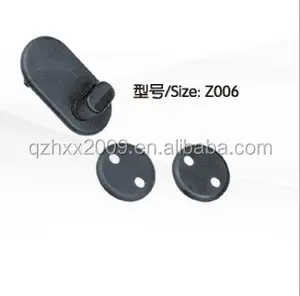 OEM/ODM adjustable black magnetic twist push plastic turn button