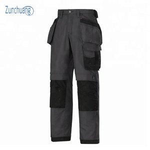 Günstige Schwarze Robuste Arbeitshosen Passende Kleidung Cargo-Hosen - Product Image 4