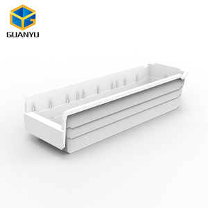 Gran capacidad de plástico shelfull contenedores con separadores para el almacenamiento y organización - Product Image 4