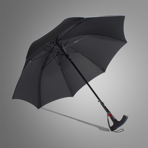 Guarda-chuva inteligente multifuncional, guarda-chuva inteligente para caminhada, multifuncional e seguro, com proteção uv, lanterna, montanhismo - Product Image 2