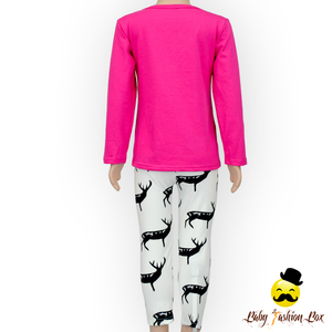 Matching pants baby girl clothing set teenage Christmas outfits - Product Image 4