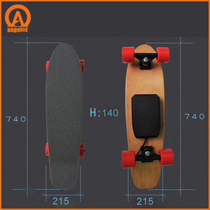<span class=keywords><strong>Skateboard</strong></span> Elettrico Economico da 350W con Motore Hub Singolo - Product Image 5