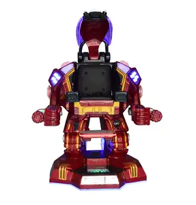 2022 Newest design for kids adult ride walking robot arcade shooting arcade play car racing games