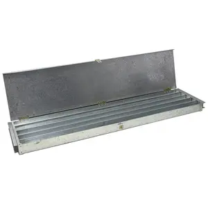 Galvanized steel core trays for durability, safety, easy handling