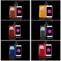 Étui magnétique en cuir à rabat, étui pour téléphone portable, avec fente pour cartes, pour iPhone 4/5/6/6 plus/7/7 plus/8/8 plus/X/Xs/XR/X Max, 9 couleurs
