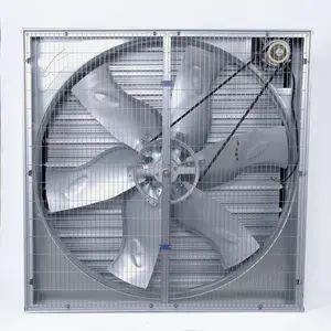 Gegalvaniseerde Plaat 36 Inch Muur Gemonteerde Industriële Ventilatie Uitlaat Ventilator
