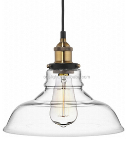Hotel moderno industrial claro forma de cristal colgante lámpara colgante con certificado CE RoHs - Product Image 1