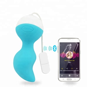 Vibrador Kegel Vagina apretada App Control de huevo vibrante bolas <span class=keywords><strong>Ben</strong></span> Wa Geisha grano - Product Image 2