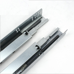 Bán Hàng Cổ Điển Gắn Dưới Cùng Undermount Mềm Đóng Ngăn Kéo Đường Ray Trượt Kính Thiên Văn Với Clip - Product Image 5