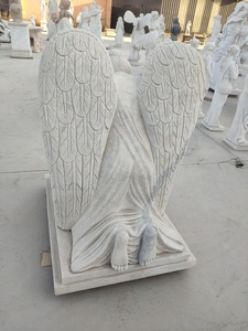 Vente directe d'usine, monument funéraire / <span class=keywords><strong>pierre</strong></span> <span class=keywords><strong>tombale</strong></span> / <span class=keywords><strong>pierre</strong></span> <span class=keywords><strong>tombale</strong></span> / <span class=keywords><strong>pierre</strong></span> <span class=keywords><strong>tombale</strong></span> <span class=keywords><strong>en</strong></span> marbre blanc naturel sur mesure, ange pleureur - Product Image 3