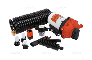 Seeaflo-kit de lavage haute pression, accessoires de moto, <span class=keywords><strong>pompe</strong></span> à <span class=keywords><strong>eau</strong></span> 12V, <span class=keywords><strong>pour</strong></span> lavage de véhicules, <span class=keywords><strong>pour</strong></span> motocyclette - Product Image 2