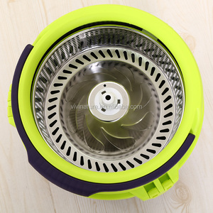 Serpillière rotative à 360 degrés, facile à utiliser avec seau d'inclinaison <span class=keywords><strong>turbo</strong></span>, rotation à 360 ° - Product Image 6