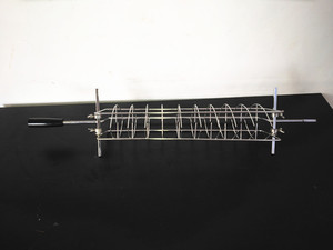 Kit de 10 ustensiles de barbecue en acier inoxydable non revêtu pour rôtissoire, poulet, poisson, kebab, panier de cuisson et brochettes - Livraison 1 à 7 jours - Product Image 3