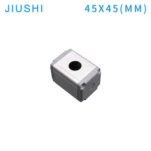 BXM-1/2/3/4/5/6 montaj delik 19mm alüminyum düğme kutusu kontrol kutu 45mm * 45mm