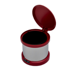 6L petite taille rouge des ménages ronde électrique pieds induction toilettes poubelle - Product Image 5