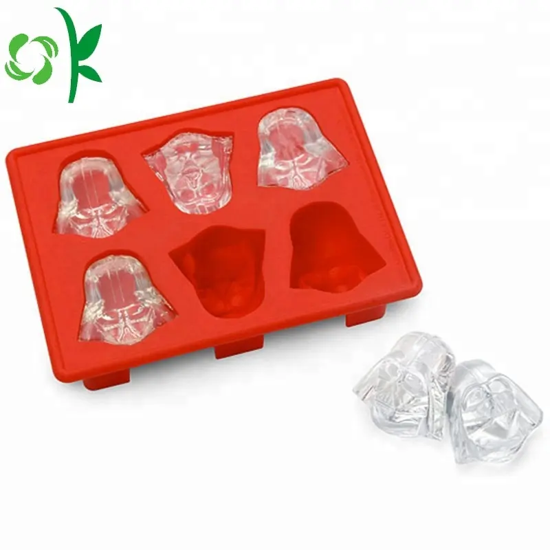 OKSILICONE רב פונקצית סיליקון קוביית קרח מגש עובש לשימוש חוזר רך מותאם אישית צורת להכנת קרח פופ קוביית עובש