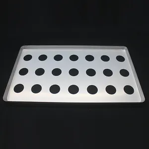 Airline Aluminum Perforated Baking Tray For Oven Rack