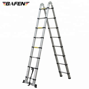 알루미늄 단계 사다리 <span class=keywords><strong>5</strong></span> 미터 약 다목적 텔레스코픽 사다리 새로운 CE/EN131 - Product Image 1
