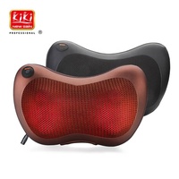 KIKI Bantal Pijat Seluruh Badan, Mobil dan Rumah Elektrik Berputar Shiatsu Inframerah Panas