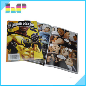 Spot UV brillant papier d'<span class=keywords><strong>art</strong></span> de haute qualité bandes dessinées impression service - Product Image 2