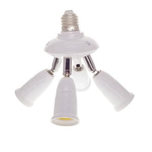 360 度旋转 E27 灯适配器插座 110 V 220 V 可调转换器分配器 3 In 1/4 In 1/5 在 1 个灯座灯泡 - Product Image 3