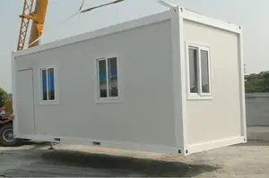 prefabricada casa contenedor modular móvil para la venta de 40 pies 20 pies