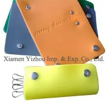 personalizado de silicone chaves suporte do saco