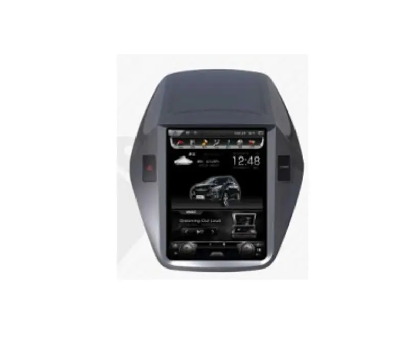 Автомобильный DVD-плеер Tesla с вертикальным экраном 10 дюймов, DVD, GPS-навигация, радио, аудиоплеер для HYUNDAI IX35