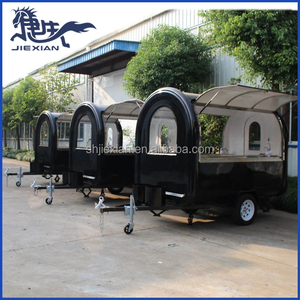 JX-FR250J tùy chỉnh thực phẩm di động kiosk phục vụ Trailer xe tải thức ăn nhanh cho xúc xích và kem xe tải - Product Image 4
