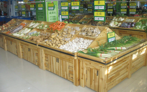 Elegante di Disegno di Grande Capacità Supermercato <span class=keywords><strong>Frutta</strong></span> <span class=keywords><strong>E</strong></span> <span class=keywords><strong>Verdura</strong></span> di Visualizzazione Cremagliera - Product Image 6