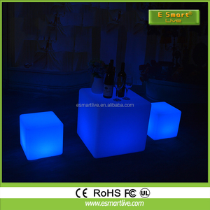 Plástico llevó cubo de silla, silla LED luz; Maravillosa Silla cubo de luz LED, <span class=keywords><strong>cambio</strong></span> de color mágico luz pequeña asiento - Product Image 2