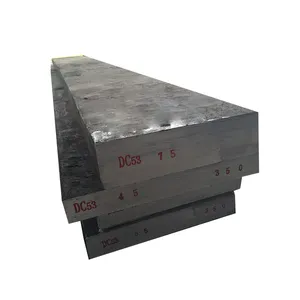 Barra plana de acero DC53 Bohler K340, precio de acero