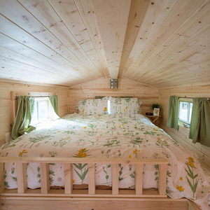 Deepblue Smarthouse AU/ NZS Đẹp Hiện Đại Sang Trọng Prefab Ánh Sáng Kết Cấu Thép Tiny House On Wheels Với Trailer - Product Image 5