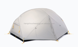 Tienda de Campaña Impermeable de Alta Gama para 2 Personas, con Poste de Aluminio de Aviación de Doble Capa, Tienda de Campaña de Senderismo CZX-100 Resistente a Desgarros, Tienda de Campaña Bivouac - Product Image 5