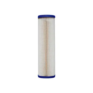 Water filter commercial multiuse pleated polyester filter 10''-20 micron wholesale