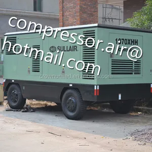 1070XHH compressor, Sullair China made, CAT engine, mobile, 1070cfm-500psig