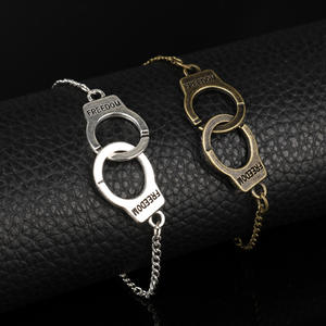Pulsera y collar de Policía de Seguridad Público personalizada, joyería de policía de Plata de Ley 925 sólida auténtica, brazaletes y brazaletes - Product Image 5